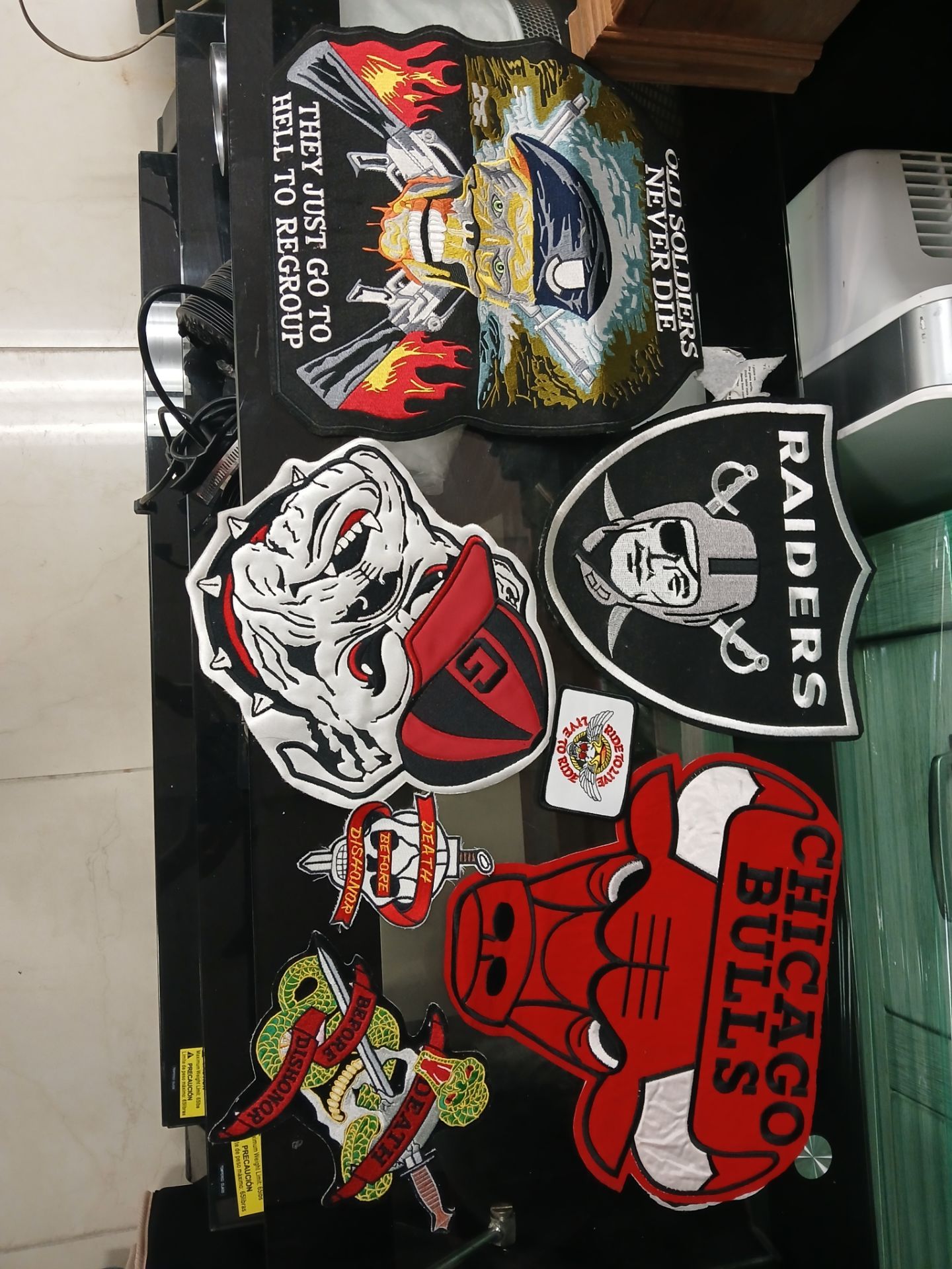 Embroidered Patches ( new condition)
