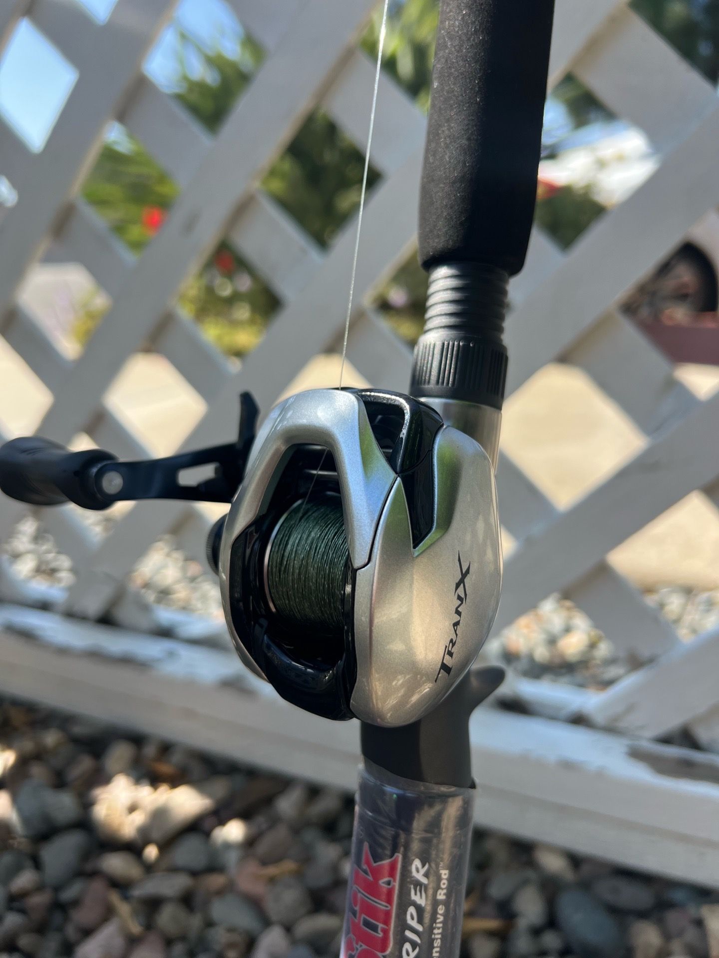 Tranxx 201HG Rod and Reel combo
