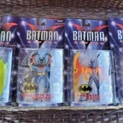 New in Box Batman Beyond 1999 Action Figures Toy Lot of 4