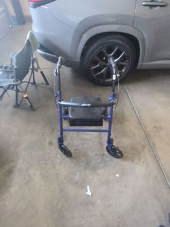 Drive Medical Rollator Walker with Seat