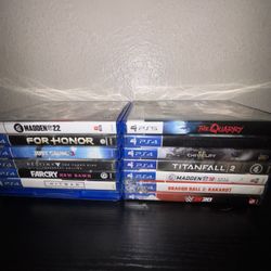 PS5 AND PS4 GAMES