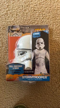 Size 4 stormtrooper costume