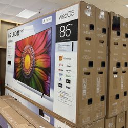 LG 86” UR8000 4K HDR SMART TV - 4K @ 120 HERTZ
