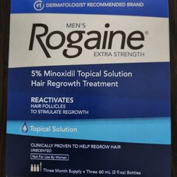 Men's Rogaine Extra Strength- 3 Month Supply