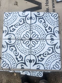 8"x 8" premium porcelain tiles