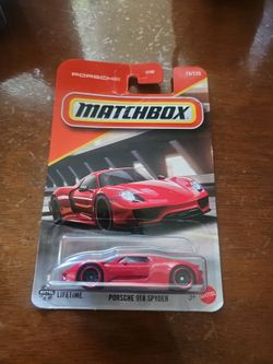 Matchbox Porsche 918 spyder