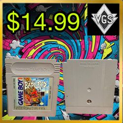 *RETRO* Skate or Die: Bad ’N Rad – Nintendo Game Boy – 1990