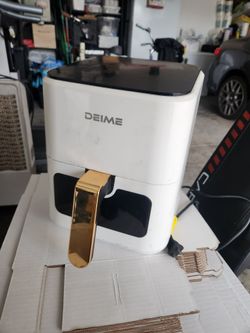 White/Gold Air Fryer
