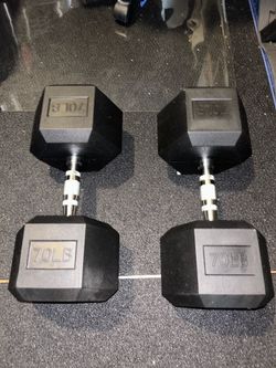 70 lb dumbbells