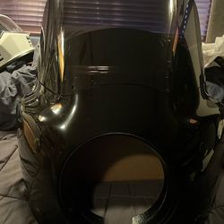 Memphis Shades Road Warrior Fairing W/ 15” Smoke Windshield For HD Dyna Low Rider Street Bob