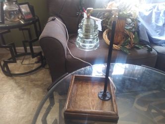 Handmade at home lamp beautiful