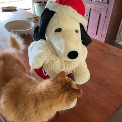 Santa Snoopy 1997 Santa’s Best