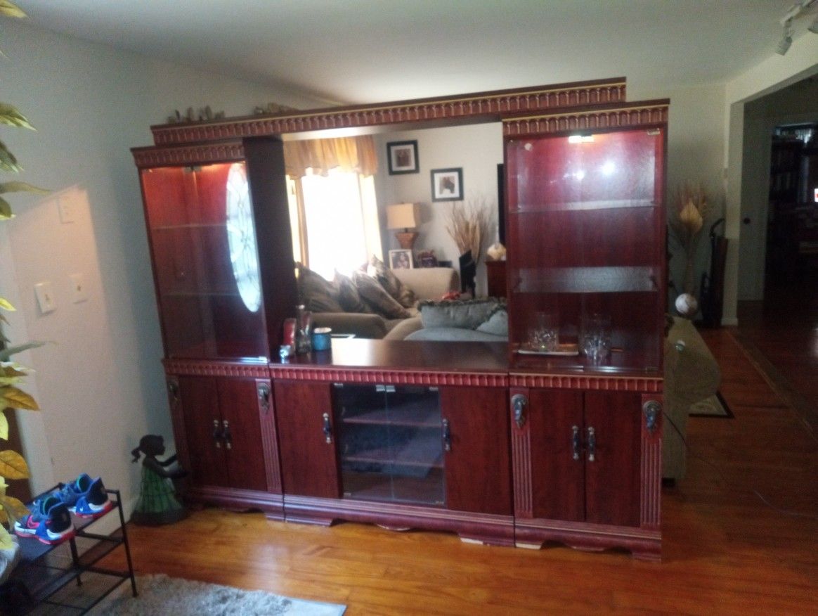 Wall Unit Entertainment Center