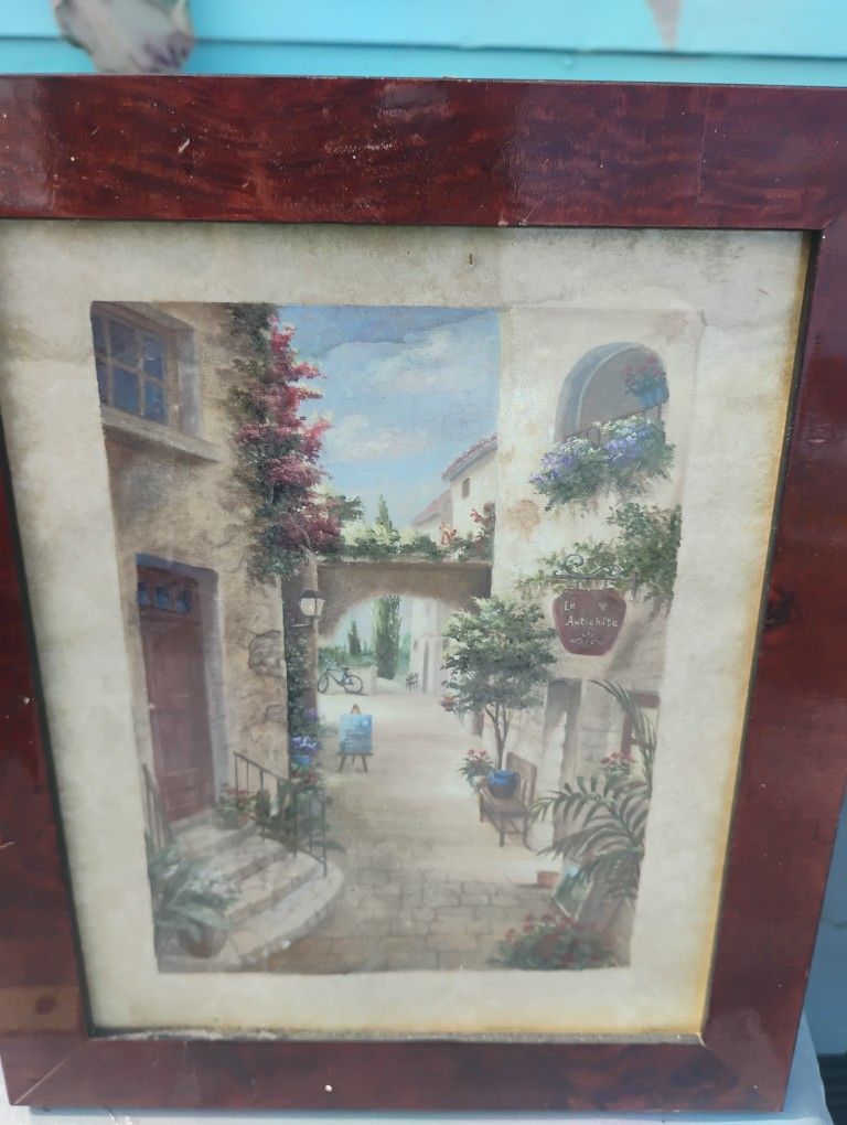 Framed Pic And Picture