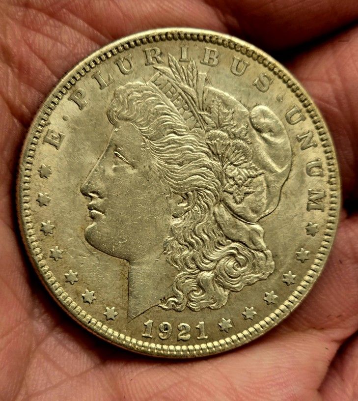 1921 P Morgan Silver Dollar