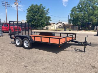 2025 Sky Trailers Utility Trailer 8.5x14x1 Tandem Axle