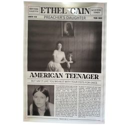 Ethel Cain American Teenager Poster 17x12 Preacher’s Daughter Indie