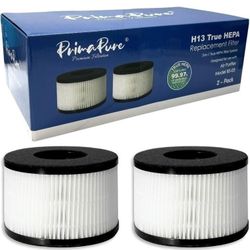 New Prima Pure 2 Pk H13 True HEPA 3 In 1 Replacement Filter BS-03