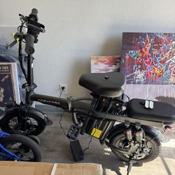 Sohamo Rear Dual Suspension Folding E-bike New 