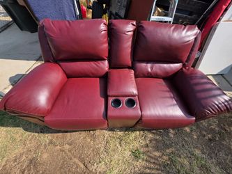 Red couch