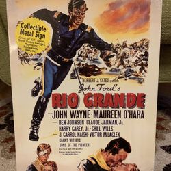 John Wayne Collectable Sign 