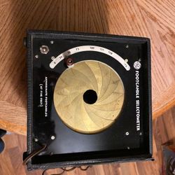 Vintage G.E Footcandle Selectometer old rare.    100.00 Obo