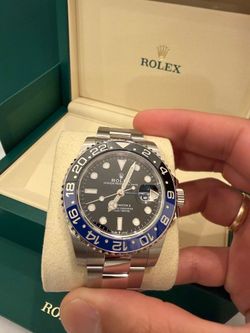 Rolex GMT-Master II Batman Stainless Steel Watch