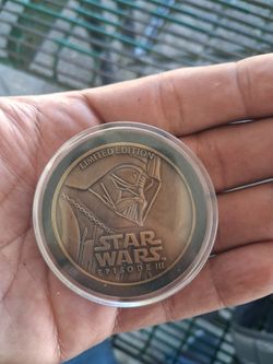 Star wars collectors coin