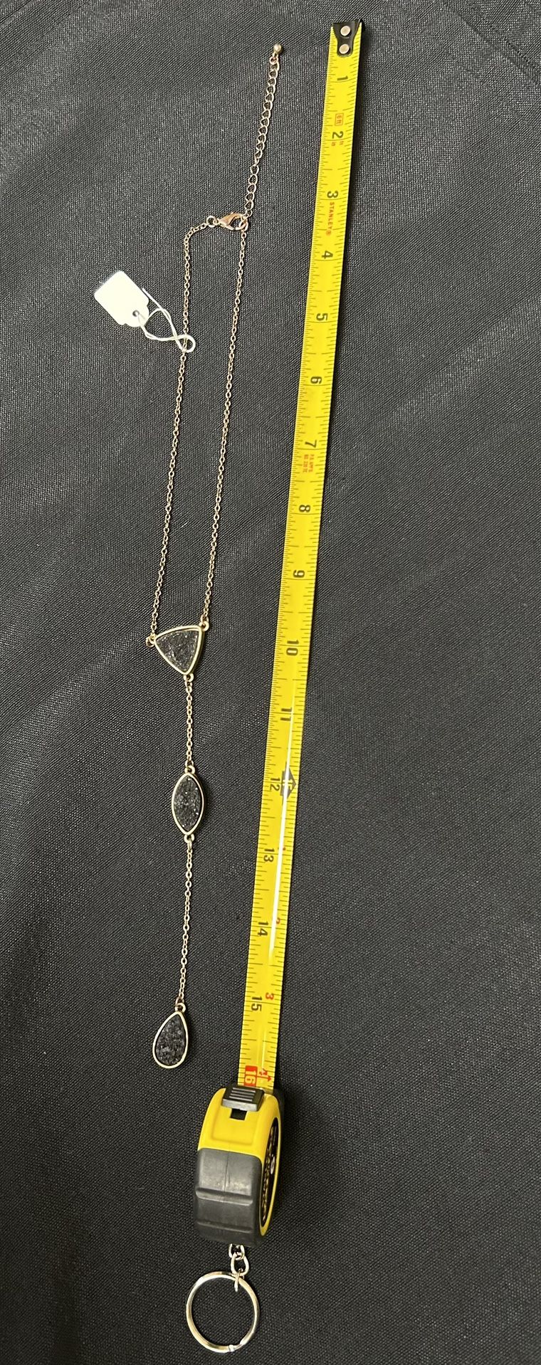 Geometric Shaped Elegant Gold Chain Necklace