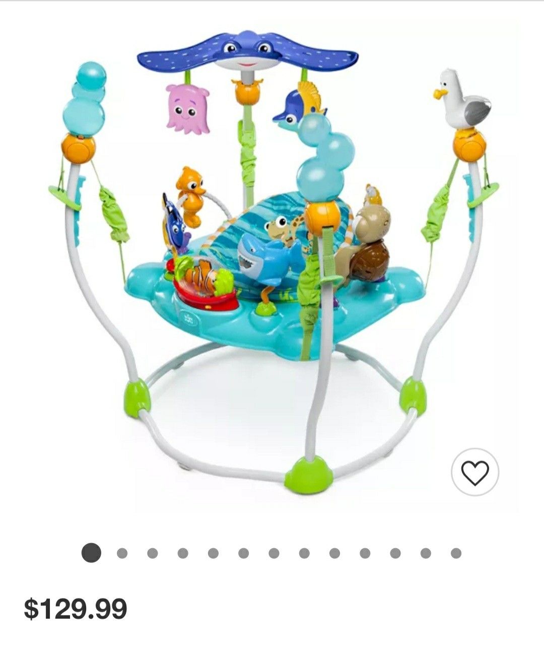 Disney Baby Finding Nemo Sea of Activities Jumper