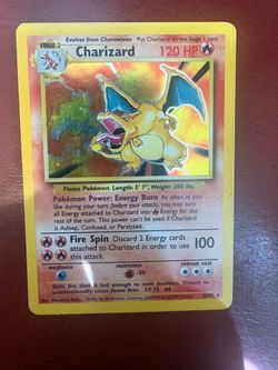 Base set Charizard!!  Pokemon