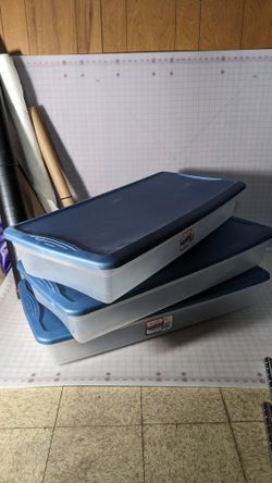 Under bed Storage Bins 