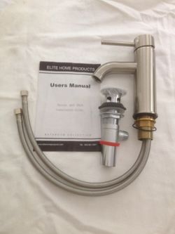 Elite single faucet- brand new