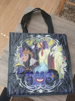 Disney Villain character grocery bag