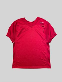 Nike red mesh football jersey vintage 2000’s Size XL, Fits Like Small 18x24
