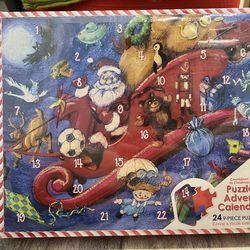 Countdown to Christmas Puzzle Advent Calendar