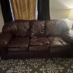 Leather Sofa / Couch