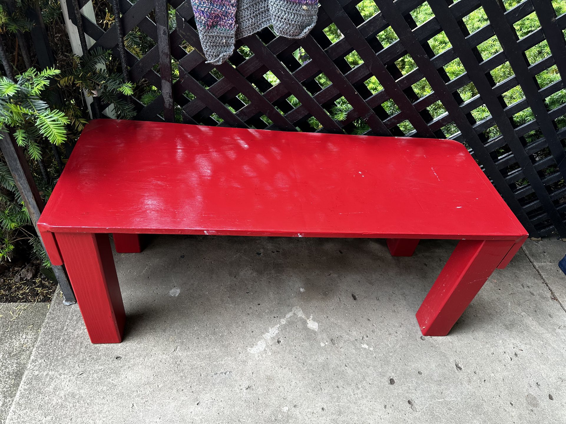 red bench 