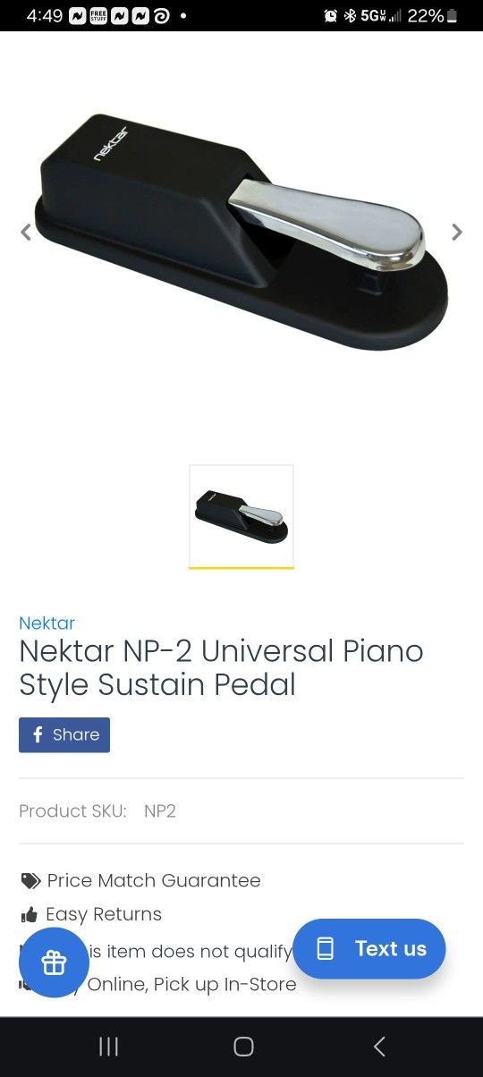 Piano Pedal