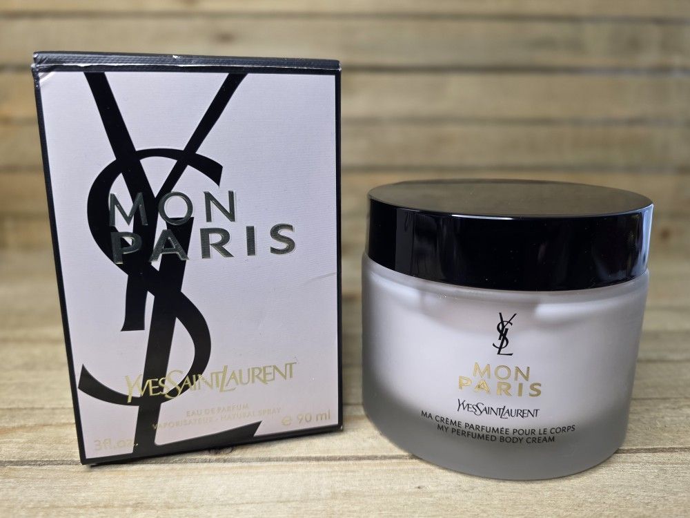 YSL Yves Saint Laurent Mon Paris 3oz EDP Mon Paris Body Cream