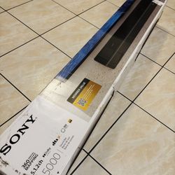 Sony (HT A5000) 8K & 4K Soundbar Home Theater - 360 Spatial 3D Audio, Wi-Fi, Bluetooth, Chromecast,  Wifi 