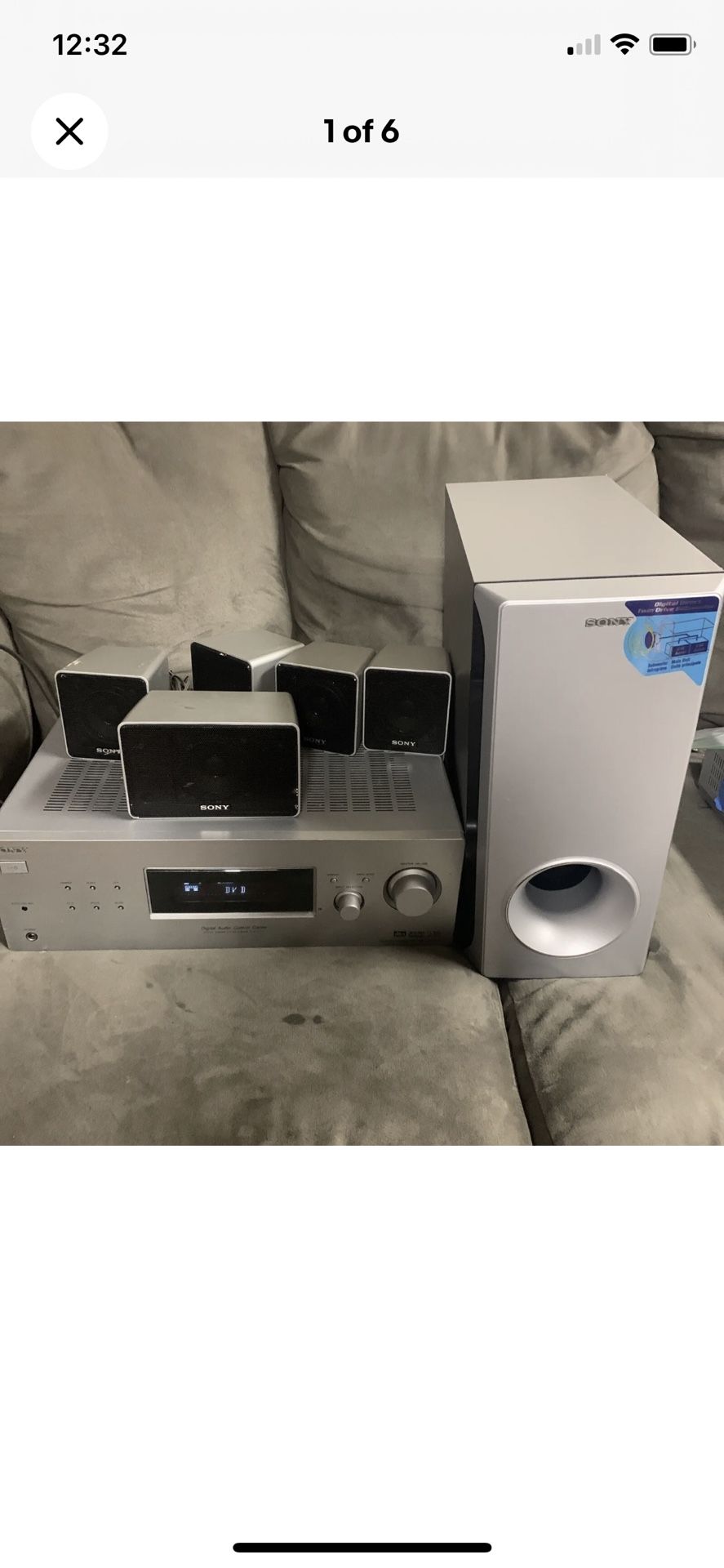 Sony AV Receiver Stereo Dolby Digital Surround Sound STR-K700 Component