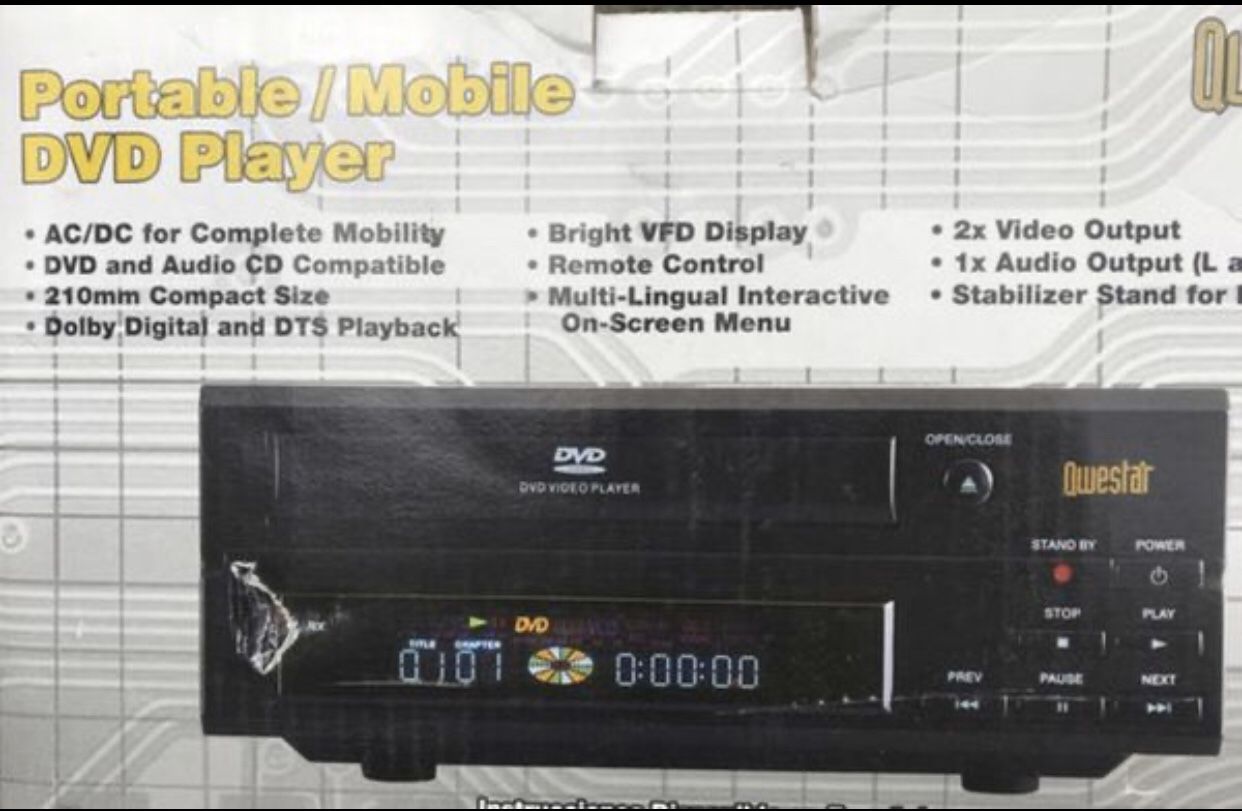 Portable/Mobile DVD Player