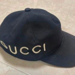 Gucci Love Unisex Black Canvas Baseball Hat