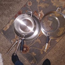 Calphalon Induction Stainless Steel Pans