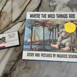 Where The Wild Things Are Hardcover And Cassette 