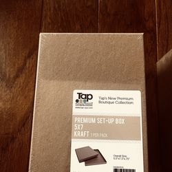 19 Sturdy 5x7 Kraft Gift Boxes – $2 Each