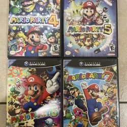 Nintendo GameCube Games Mario Party Games 