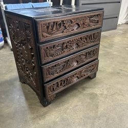 Mid To Late 20th Century Chinese Carved Camporwood Chest