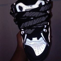 lanvin curb black grey